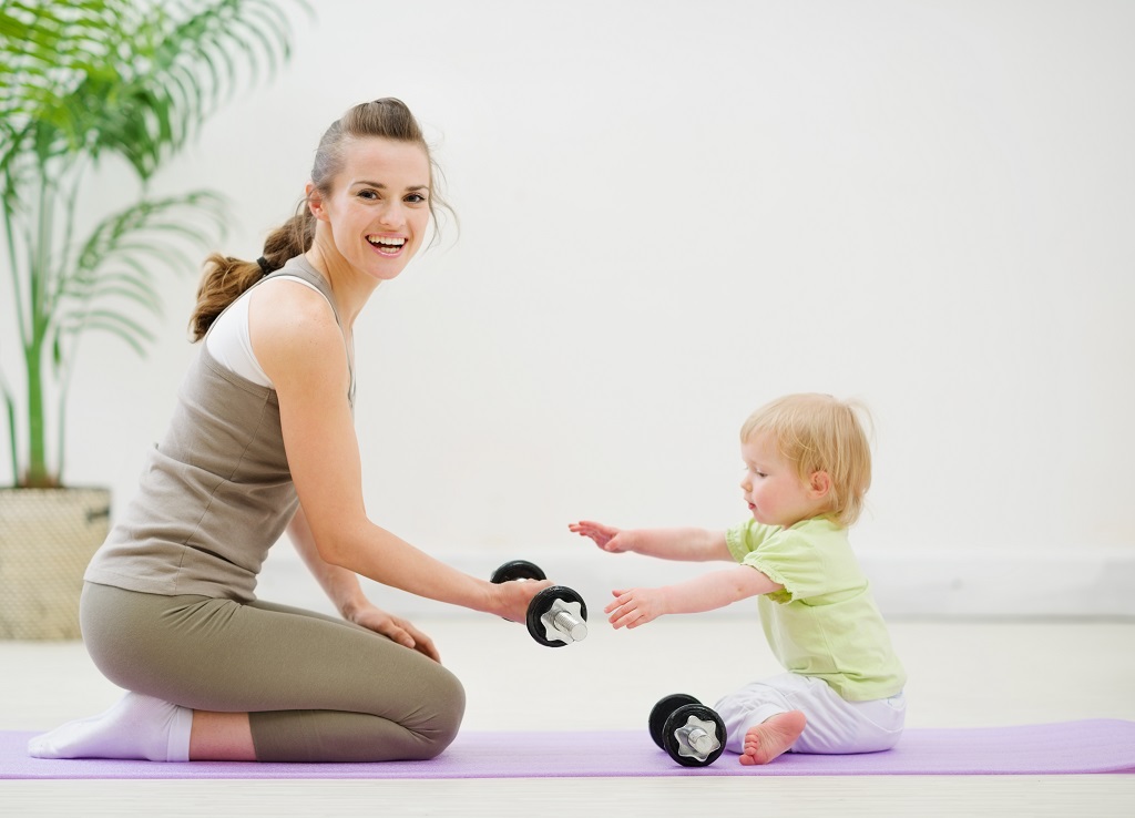 Top tips for working out while looking after a newborn